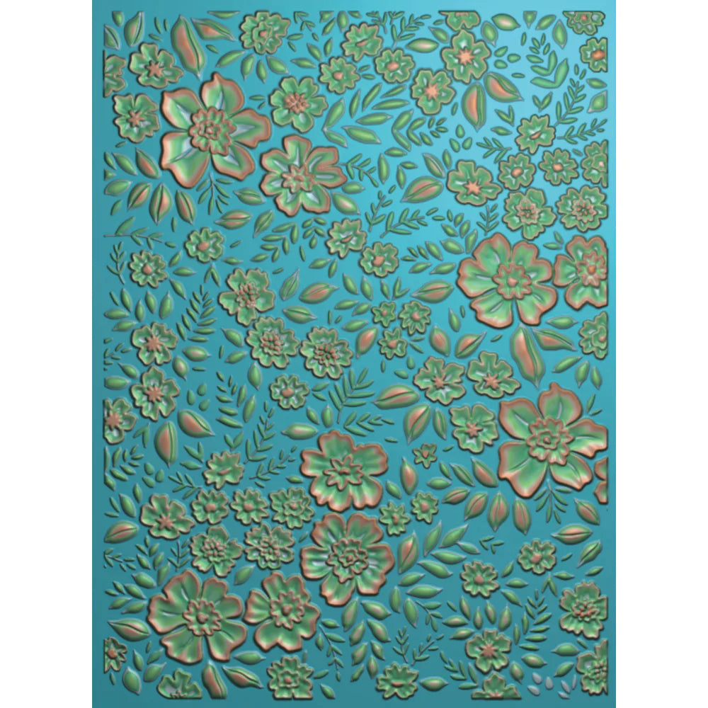 Spring Medley - 3D Embossing Folder