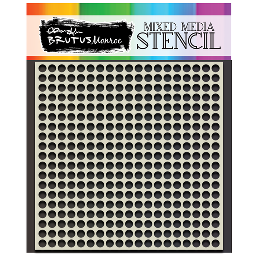 Mixed Media Stencil - Sequin Pattern Buillder*