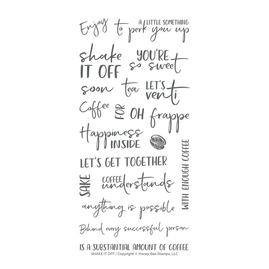Shake It Off Stamp Set