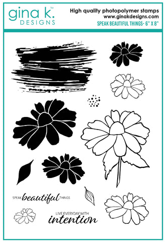 Speak Beautiful Things Stamp Set