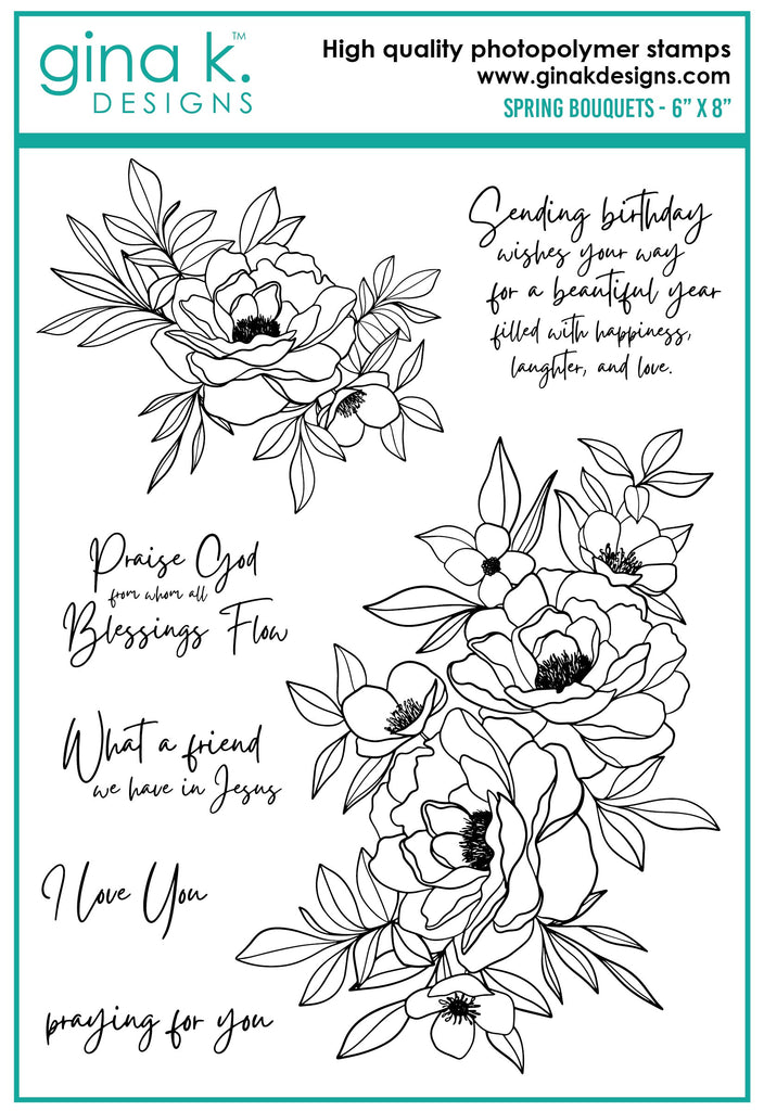 Spring Bouquets Stamp Set