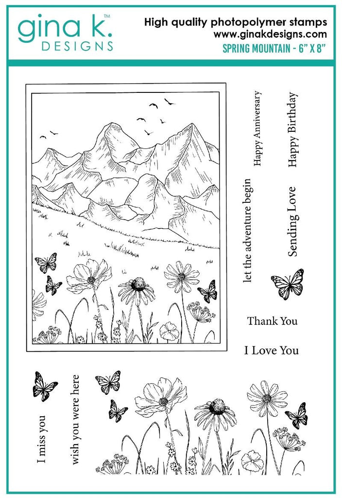 Spring Mountain Stamp Set