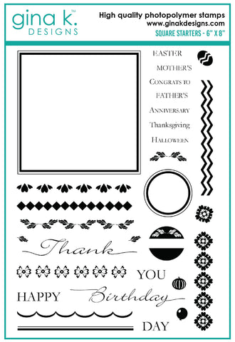 Square Starters Stamp Set