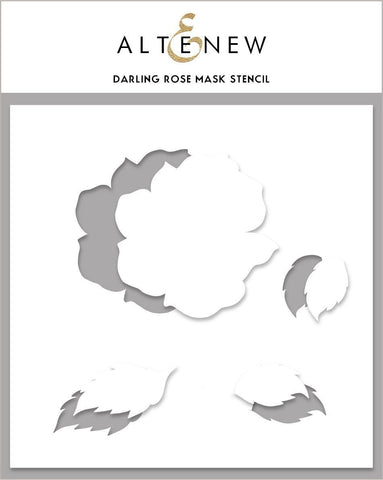 Darling Rose Mask Stencil - RETIRING