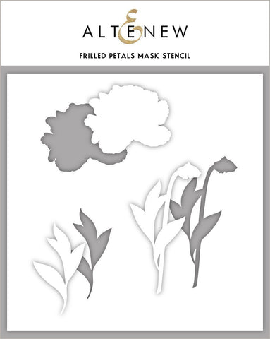 Frilled Petals Mask Stencil - RETIRING