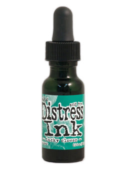 Distress Ink Reinker 1/2oz Lucky Clover