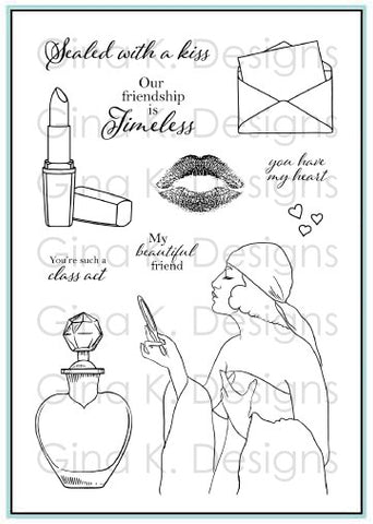 Timeless Beauty - Mini Stamp Set