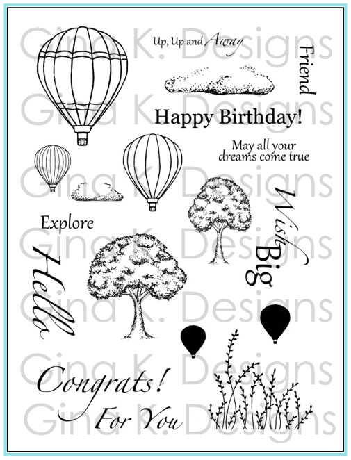 Up and Away Stamp Set