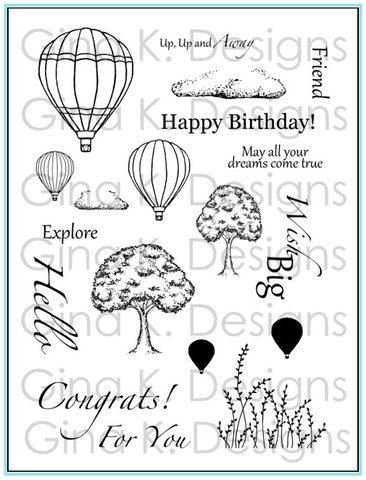 Up and Away Stamp Set