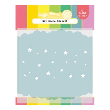 Sky Scene Stencil