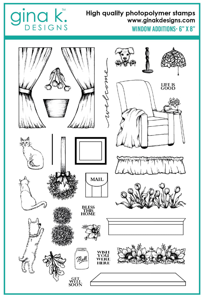 Window Additions Stamp Set