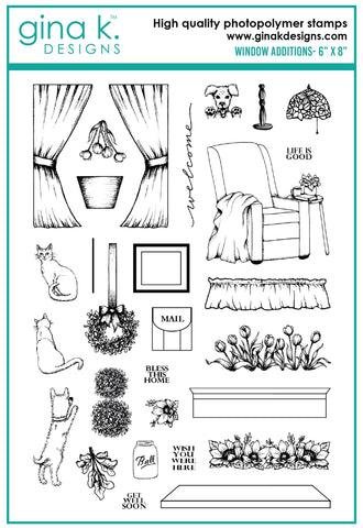 Window Additions Stamp Set