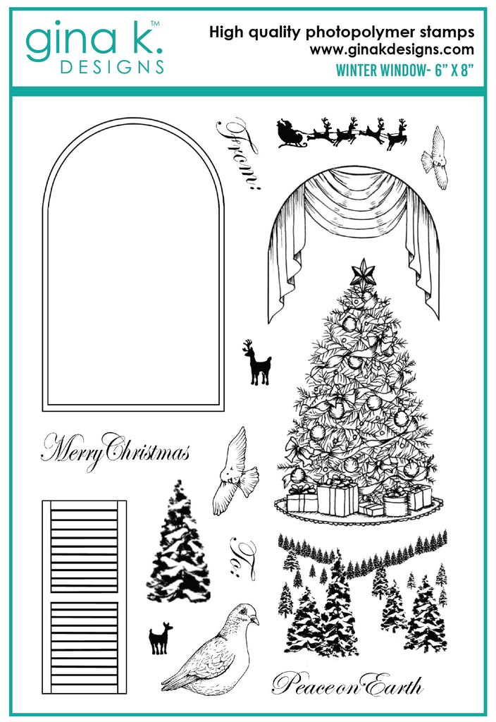 Winter Window Stamp Set