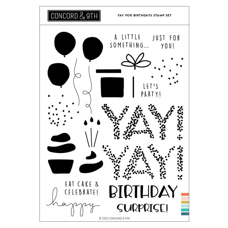 Yay for Birthdays Stamp Set