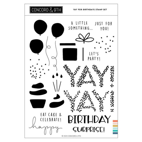 Yay for Birthdays Stamp Set