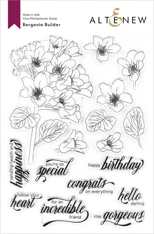 Bergenia Builder Stamp Set