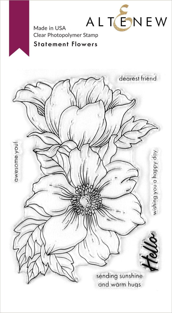 Statement Flowers Stamp Set