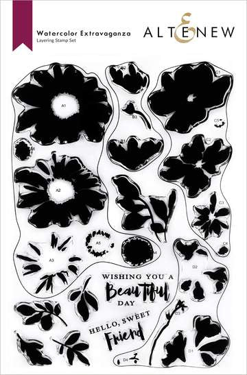 Watercolor Extravaganza Stamp Set