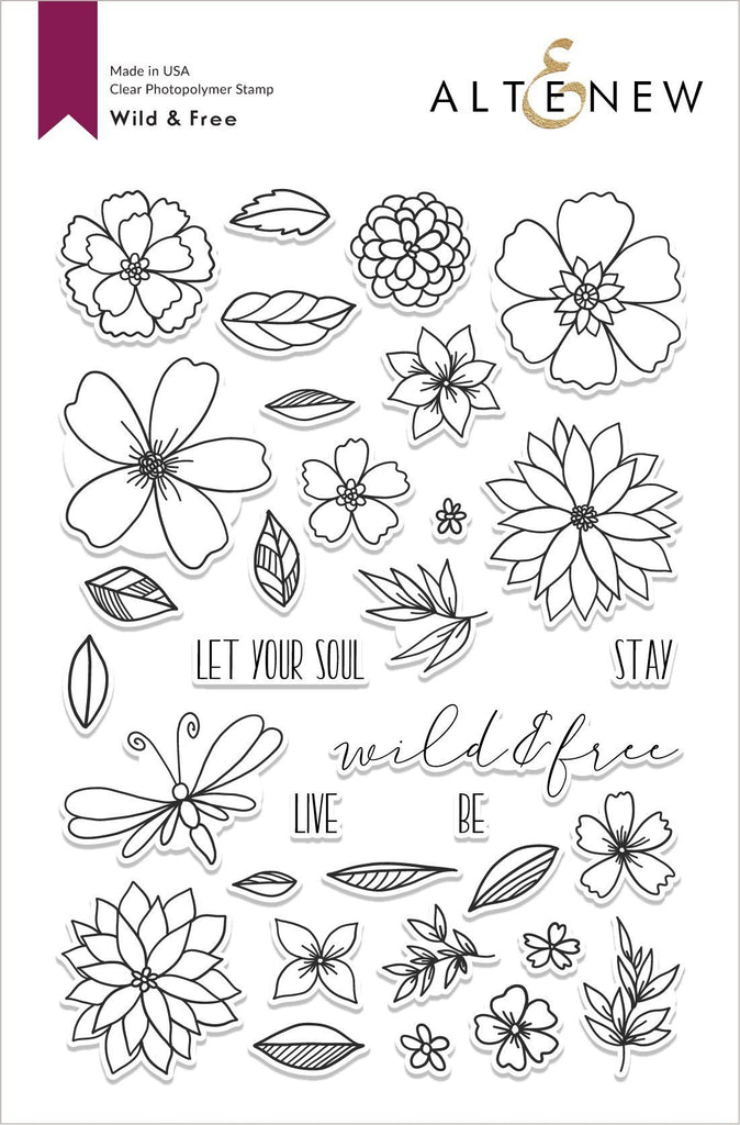 Wild & Free Stamp Set