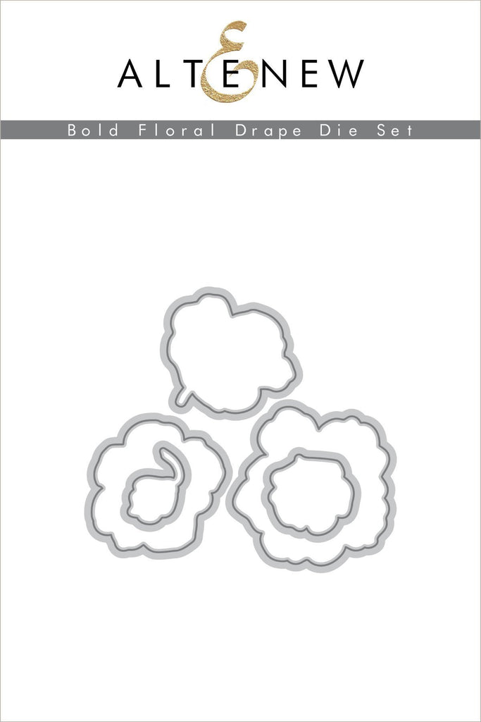 Bold Floral Drape Die Set