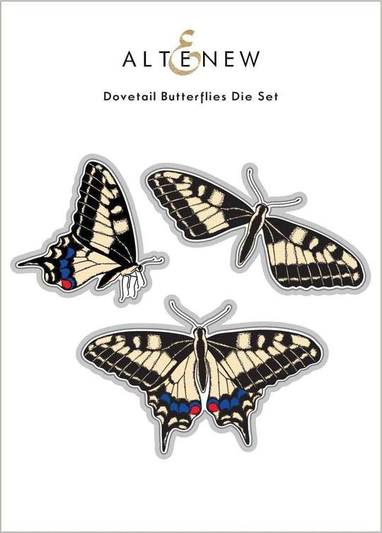 Dovetail Butterflies Die Set