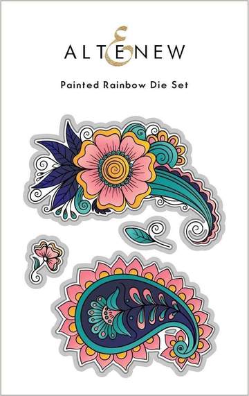 Painted Rainbow Die Set