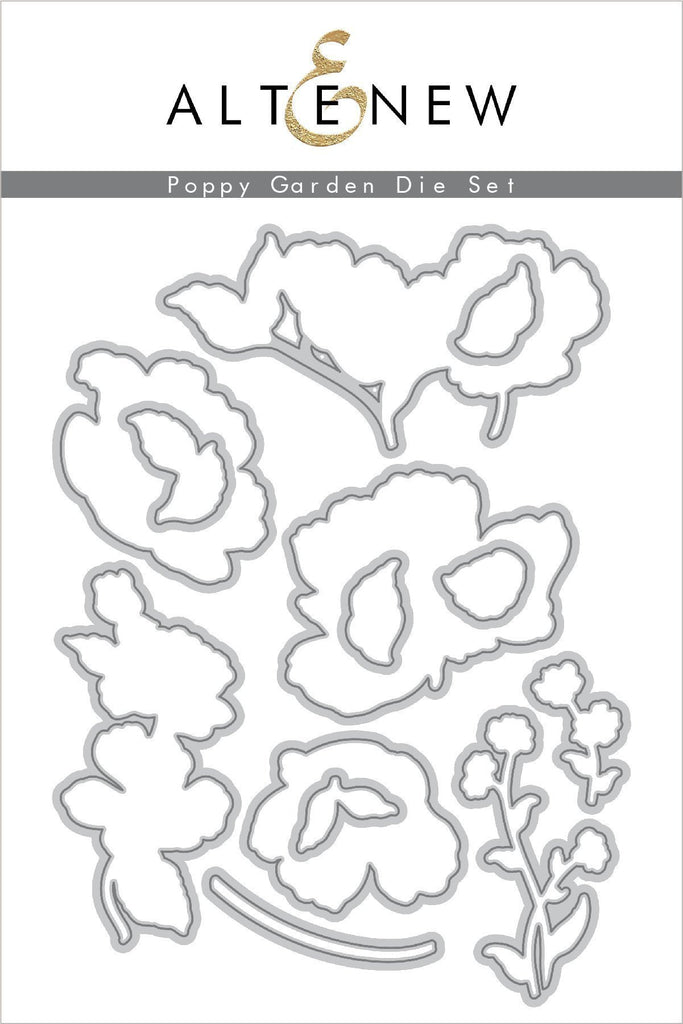 Poppy Garden Die Set