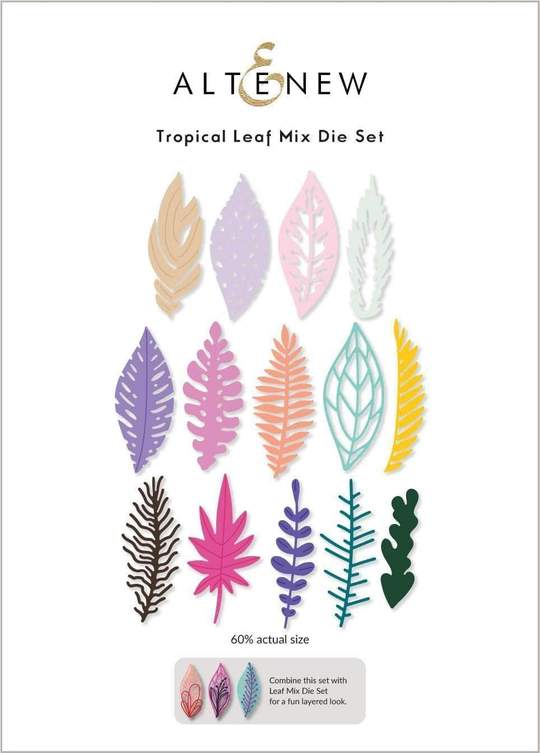 Tropical Leaf Mix Die Set