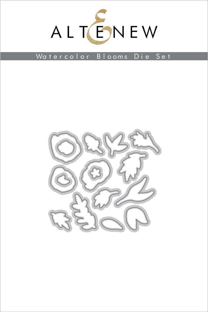 Watercolor Blooms Die Set - RETIRING