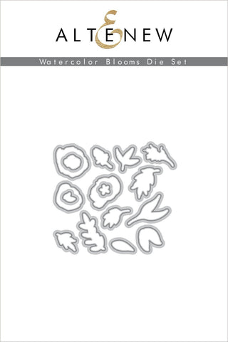 Watercolor Blooms Die Set - RETIRING