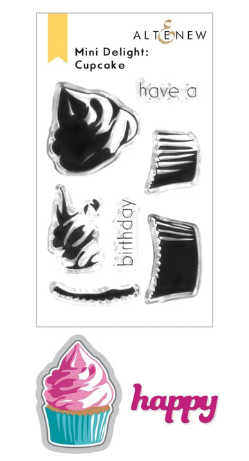 Mini Delight: Cupcake Stamp & Die Set