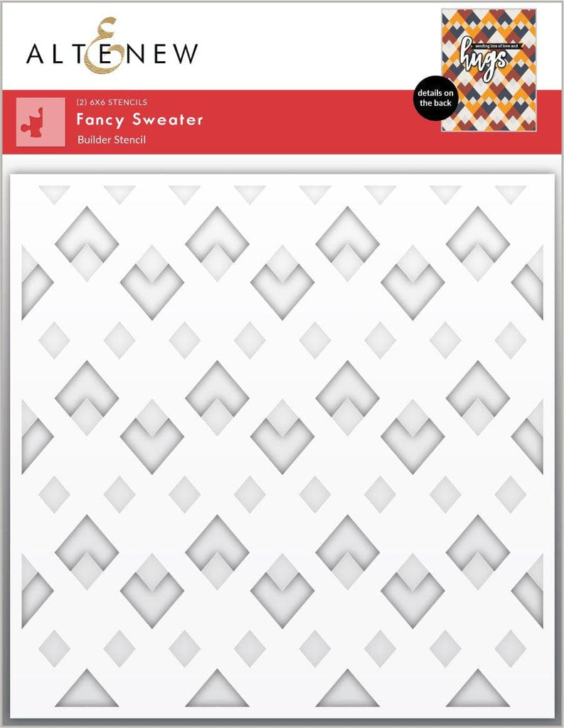 Fancy Sweater Stencil Set (2 in 1)