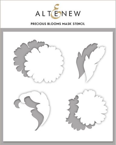 Precious Blooms Mask Stencil