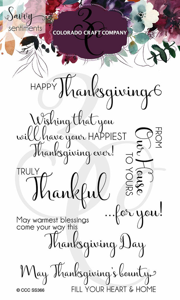 Savvy Sentiments - Truly Thankful