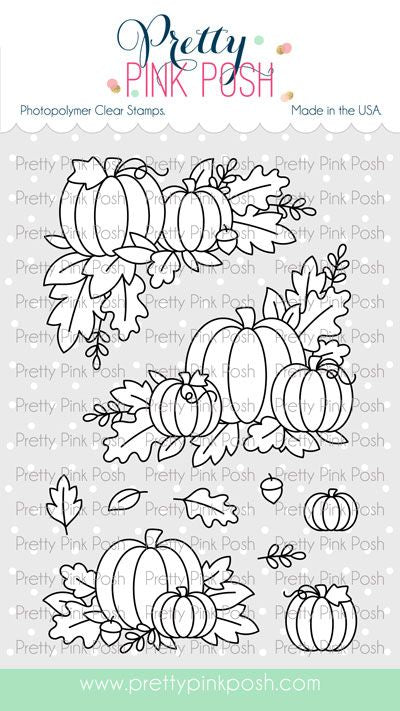 Fall Corners Stamp Set