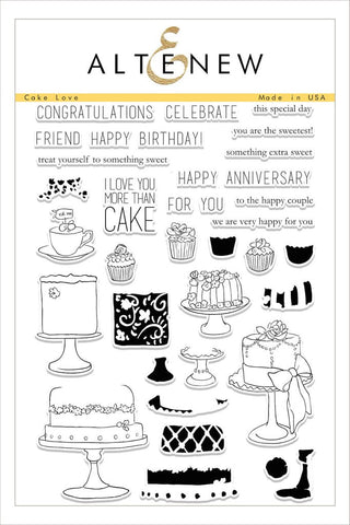 Cake Love Stamp Set