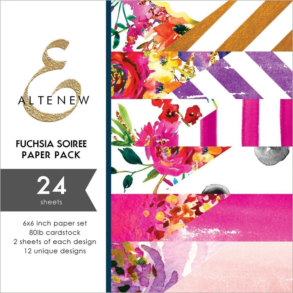 Fuchsia Soiree 6x6 Paper Pack