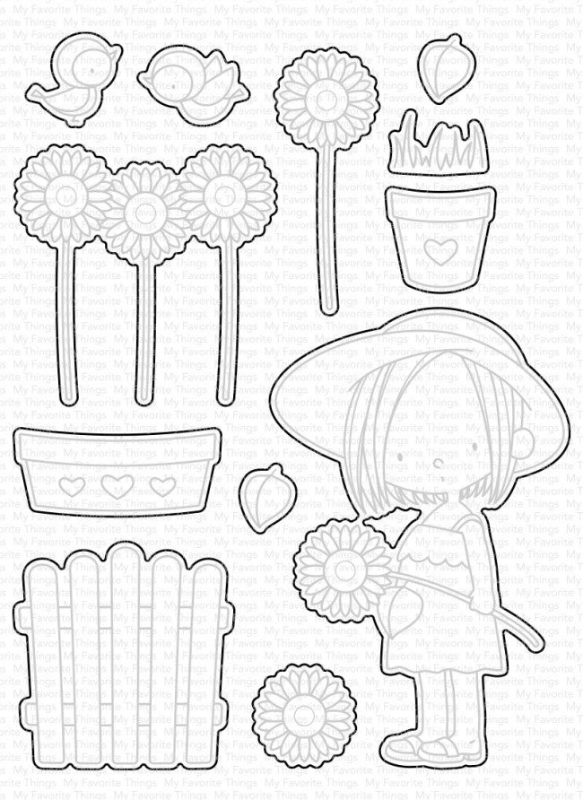 BB Sunflower Sweetheart Die-namics*