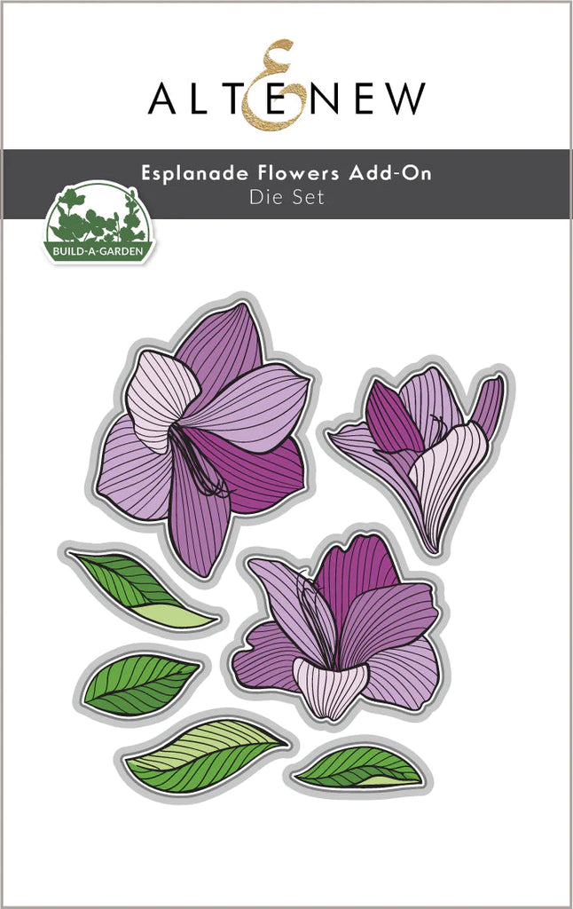 Build-A-Garden: Esplanade Flowers & Add-On Die Bundle