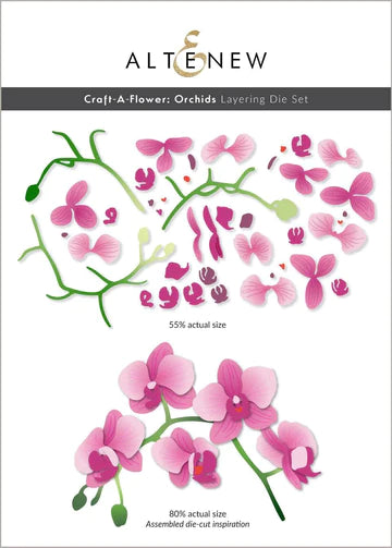 Craft-A-Flower: Orchids Layering Die Set