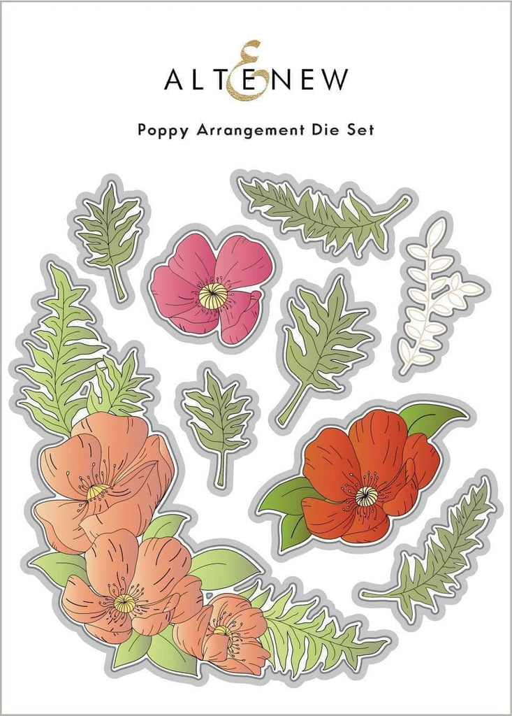 Poppy Arrangement Die Set