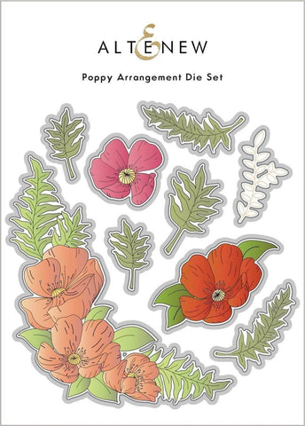 Poppy Arrangement Die Set