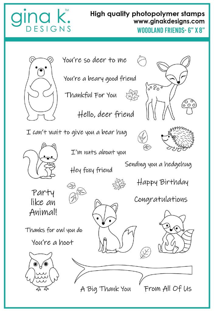 Woodland Friends Stamp Set